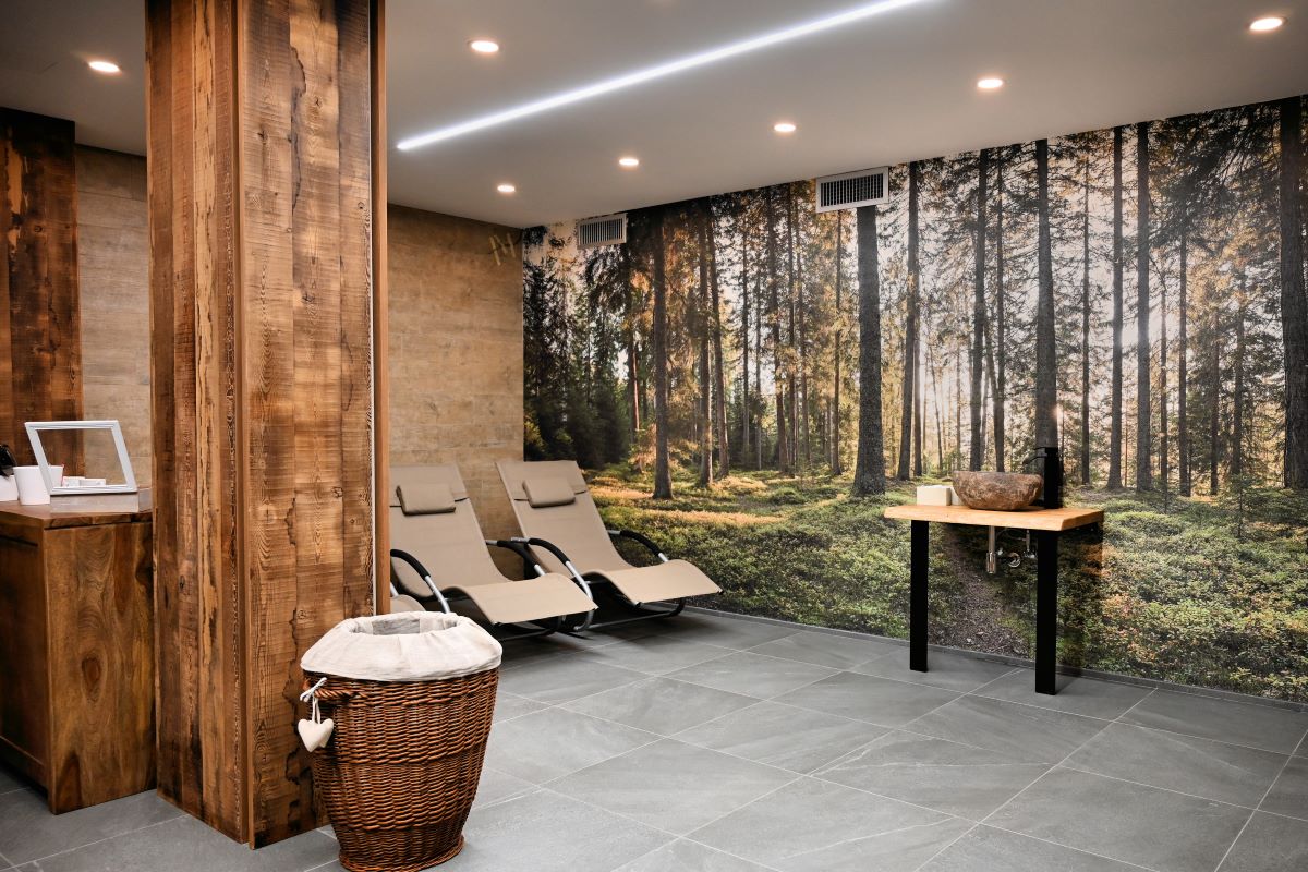 Spa relax area